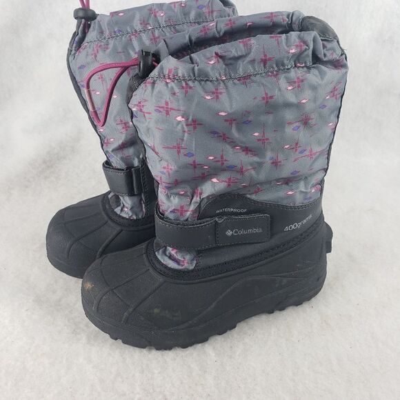 Columbia Snow Winter boot pac BY1325-033 Youth Size 1 Waterproof Liners  Pull On - Picture 3 of 8